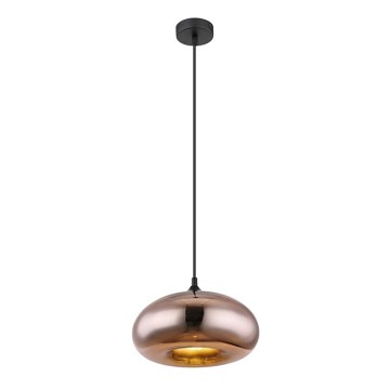 Globo - Luster na sajli 1xE27/60W/230V u boji bakra