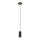 Globo - Luster na sajli 1xGU10/35W/230V crna/braon