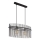 Globo - Luster na sajli 2xE27/60W/230V, crne boje