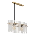 Globo - Luster na sajli 2xE27/60W/230V zlatni