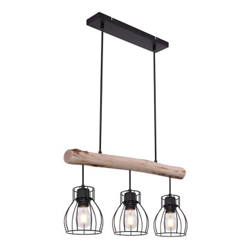 Globo - Luster na sajli 3xE27/40W/230V