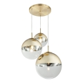 Globo - Luster na sajli 3xE27/40W/230V prečnik 51 cm
