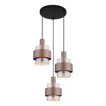 Globo - Luster na sajli 3xE27/60W/230V