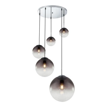 Globo - Luster na sajli 5xE27/40W/230V prečnik 65 cm
