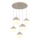 Globo - Luster na sajli 5xE27/60W/230V