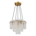 Globo - Luster na sajli 5xE27/60W/230V zlatna
