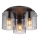 Globo - Plafonska lampa 3xE27/40W/230V prečnik 37 cm siva