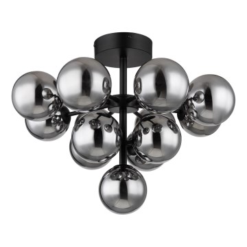 Globo - Plafonski luster 13xG9/5W/230V Ø 56 cm crna