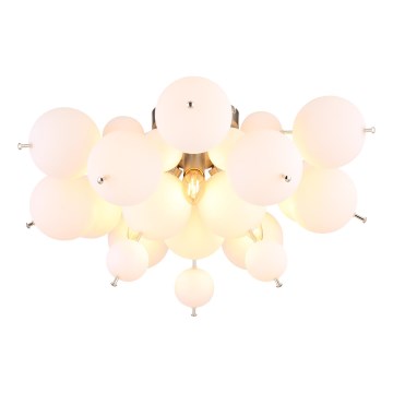 Globo - Plafonski luster 3xE14/25W/230V prečnik 55 cm bela