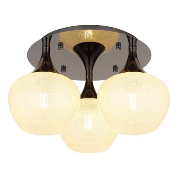 Globo - Plafonski luster 3xE27/40W/230V antracit