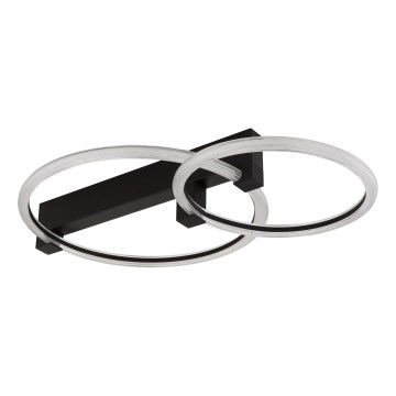 Globo - Plafonsko LED svetlo 24W/230V 3000K 58x38 cm crna