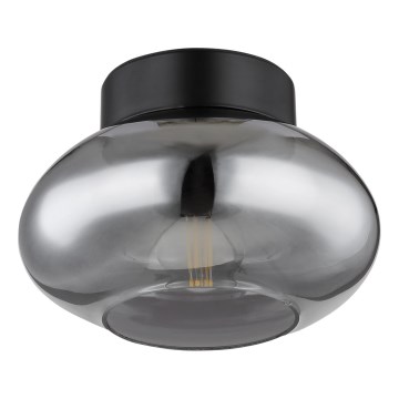 Globo - Plafonsko svetlo 1xE27ILLU/40W/230V crna