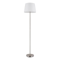 Globo - Podna lampa 1xE27/40W/230V bela/matni hrom