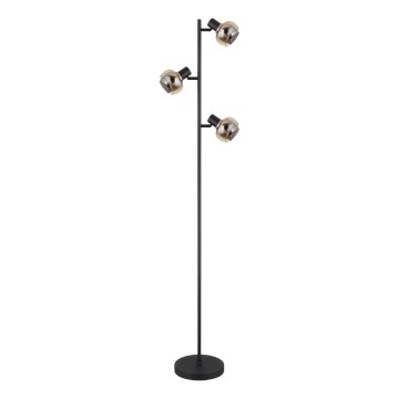 Globo - Podna lampa 3xE14/40W/230V crna