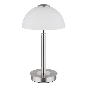 Globo - prigušiva LED dodirna stona lampa LED/7W/230V 3000K mat hrom