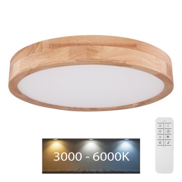 Globo - prigušiva LED plafonska lampa LED/24W/230V 3000-6000K + daljinski upravljač