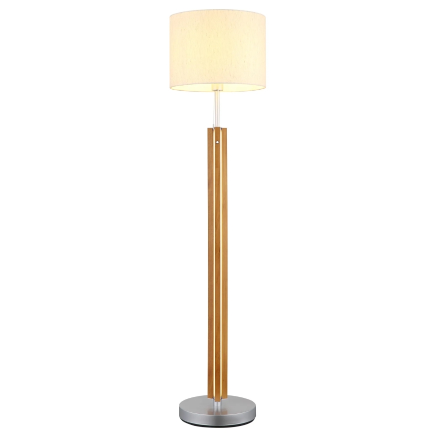 Globo - prigušiva LED podna lampa LED/21W/230V + 1xE27/25W