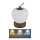 Globo - prigušiva LED stona lampa na dodir LED/2W/3,7V 2700K/4000K/6500K 1200 mAh USB braon
