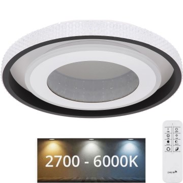 Globo - prigušiva LED stropna svetiljka LED/52W/230V 2700-6000K + daljinski upravljač