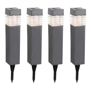 Globo - SET 4x LED solarnih lampi LED/0,06W/3,2V IP44