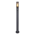 Globo - Spoljna lampa sa senzorom 1xE27/15W/230V IP44 110 cm crna