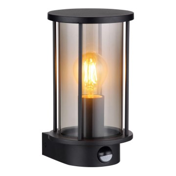 Globo - Spoljna zidna svetiljka sa senzorom 1xE27/60W/230V IP54
