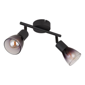 Globo - Spot svetiljka 2xE14/25W/230V crna