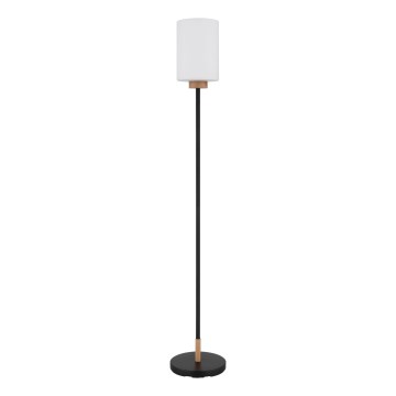 Globo - Stojeća lampa 1xE27/60W/230V crna/bela