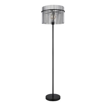 Globo - Stojeća lampa 1xE27/60W/230V crna