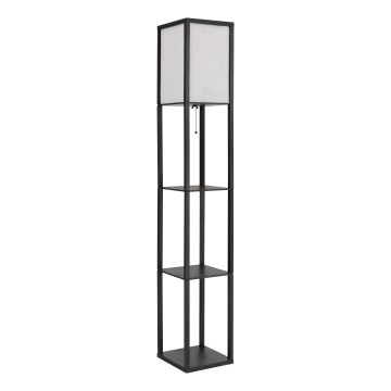 Globo - Stojeća lampa 1xE27/60W/230V crna