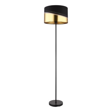 Globo - Stojeća lampa 1xE27/60W/230V, prečnik 35 cm, crna/zlatna