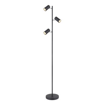 Globo - Stojeća lampa 3xGU10/5W/230V crna