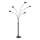 Globo - Stojeća lampa 5xE14/40W/230V crna