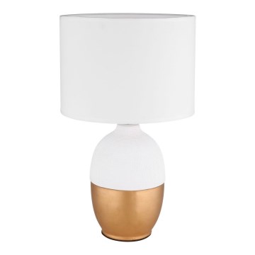 Globo - Stona lampa 1xE14/40W/230V bela