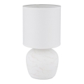 Globo - Stona lampa 1xE14/40W/230V bela