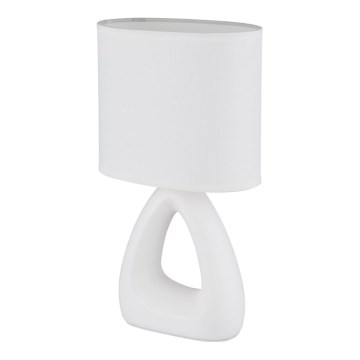 Globo - Stona lampa 1xE14/40W/230V bela