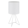 Globo - Stona lampa 1xE14/40W/230V bela