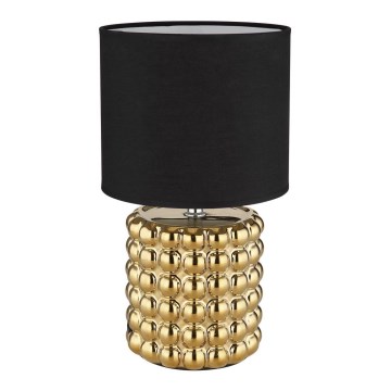 Globo - Stona lampa 1xE14/40W/230V crna/zlatna