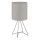 Globo - Stona lampa 1xE14/40W/230V siva