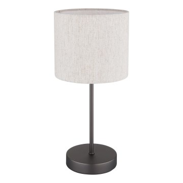 Globo - Stona lampa 1xE27/25W/230V crna/bež
