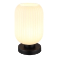 Globo - Stona lampa 1xE27/40W/230V bela