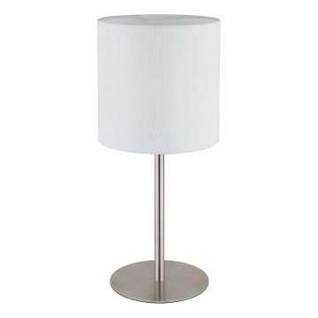 Globo - Stona lampa 1xE27/40W/230V bela
