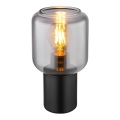 Globo - Stona lampa 1xE27/40W/230V crna