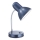 Globo - Stona lampa 1xE27/40W/230V plava