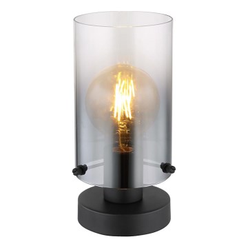 Globo - Stona lampa 1xE27/40W/230V prečnik 12,5 cm crna