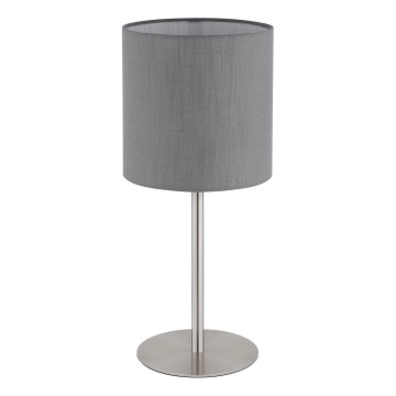 Globo - Stona lampa 1xE27/40W/230V siva