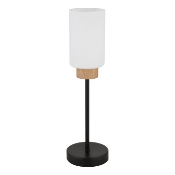 Globo - Stona lampa 1xE27/60W/230V crna/bela