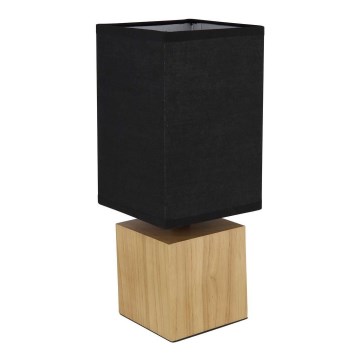 Globo - Stona lampa 1xE27/7W/230V crna/braon