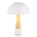Globo - Stona lampa 1xE27ILLU/40W/230V bela