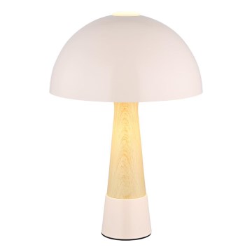 Globo - Stona lampa 1xE27ILLU/40W/230V u bež boji